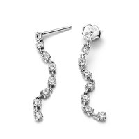 Orecchini Pandora Donna in Argento Zirconia 293159C01 - 293159C01